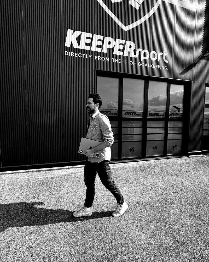 Martin Krenn walking